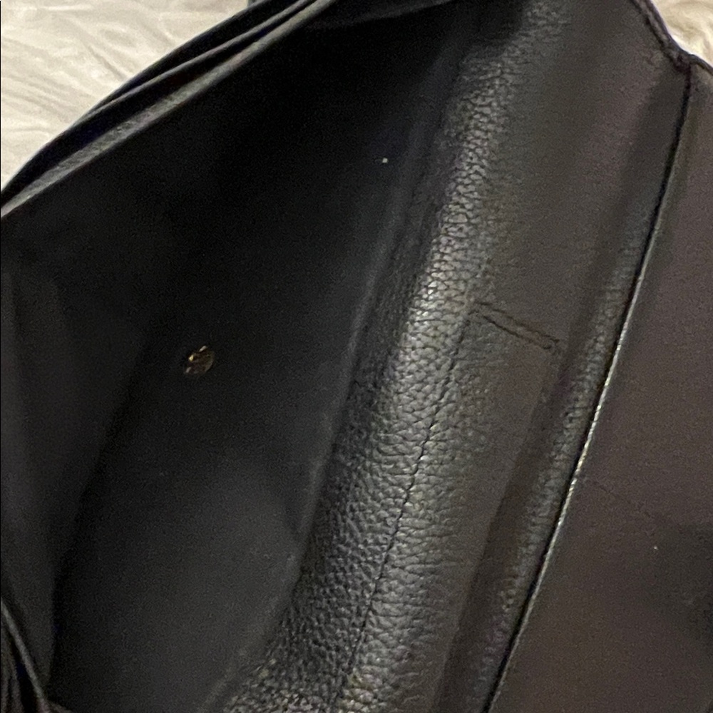 Longchamp Black Textured Leather Accessory - Picture 6 of 9